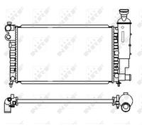 NRF 58920 Engine radiator