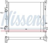 New Radiator, engine cooling for RENAULT:CLIO II,SYMBOL I,THALIA I,SYMBOL II