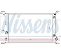 NISSENS 64694 Engine radiator