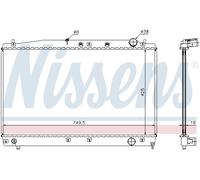NISSENS 64654A Engine radiator