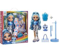 NEW Rainbow High Skyler with Sparkle Slime Kit & Pet - Blue 11” Shimmer Doll