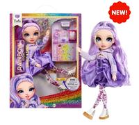 New Rainbow High Sparkle & Shine Doll Viola Fashion Doll Toy for Boys and Girls