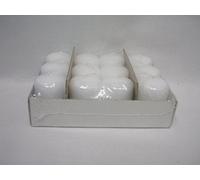 New Ral Small Pillar Candle 50mm x 35mm Pk12 White