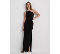 NEW Ralph Lauren Women's Belina Sleeveless Asymmetric Maxi Dress - Black - 14