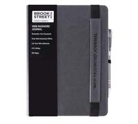 NEW Range! Web Password & Internet Address Notebook A5 (Light Grey)