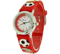 NEW RAVEL CHILDS TIME TEACHER BLUE RACING CAR WATCH & 3d SILICON STRAP