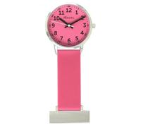Ravel Nurse's Uniform Fob Watch with Light Bright Electro-luminescent Backlight