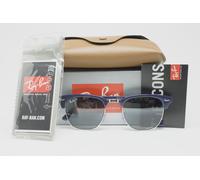 NEW RAY BAN CHROMANCE RB3016 CLUBMASTER 1366/G6 POLARIZED SUNGLASSES