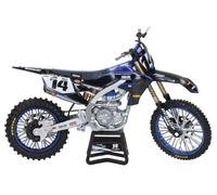 New Ray 1:12 Yamaha Factory Team Yz450f Dylan Ferrandis Motorcycle Silver