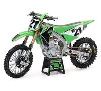 New-Ray Toys Kawasaki Race Team Bike Replica Jason Anderson, 1:12 Scale, Kids, Gifts, Birthdays, green