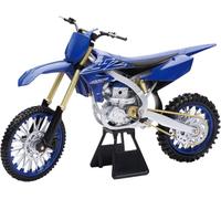 New Ray Yamaha YZ450F Dirt Bike Motorcycle Blue and Black 1/6 Diecast Model 49703
