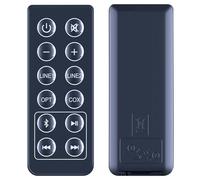 New RC10E Remote Control Replacement Compatible with Edifier R1280DB Studio Sound Powered Bookshelf Speakers - Black