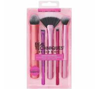 New Real Techniques Everyday Essentials Complete Make Up Face Brush Set UK