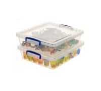 Really Useful Box Storage Box UB4LC 4 L Transparent Plastic 39.5 x 25.5 x 8.8 cm