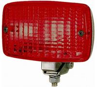 HELLA 2NE 002 985-001 Rear Fog Light - Halogen - 12V - mounting - Lens Colour: Red - Plug: Blade Terminal - left/Rear/right