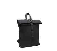 New Rebels Mart - Los Angeles Rolltop Backpack Mini Backpack Unisex Adult, Black, 27x8x33cm, Casual
