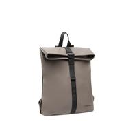 New Rebels Unisex Adults Mart-Los Angeles Rolltop Backpack Mini, Taupe, 27x8x33cm