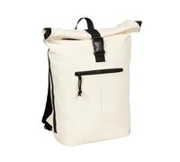 New Rebels Unisex Adults Mart-New York Rolltop Backpack 16L, White, 30x12x43cm