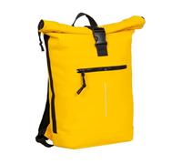 New Rebels Unisex Adults Mart-New York Rolltop Backpack 16L, Yellow, 30x12x43cm