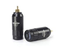 New Rechargeable Wireless Rocket Tattoo Battery Power RCA Connector For Tattoo Machine Pen Supply,Black