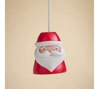 New Red Adorable Festive Father Christmas Resin Light Pull - Charming Christmas Bathroom Accessory, Easy to Fit, Adds Holiday Cheer and Seasonal Fun, Perfect for Christmas Décor-M17