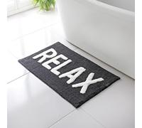 New Relax Soft Tufted 100% Polyester Pile Bath Mat 50x80cm Bathroom Floor Rug