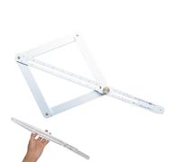 New Rele Premium Corner Angle Finder, Corner Angle Finder Tool, Stainless Steel Precision 10°-170° Measurement Miter Saw Protractor Bevel Gauge Tool, Woodworking Tile Cutting