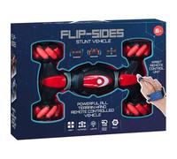 New Remote Control Flip-Sides Stunt Vehicle, Enjoy Exhilarating Stunt Driving Experiences at Home, Can Drive, Drift, and Mutate, All Powered Via the Wrist Remote Control unit. - Red