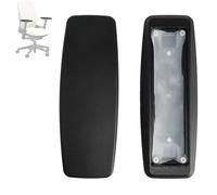 New Replacement Arm Pads Caps for Steelcase Leap V2, Amia Office Chair Black (2pc)