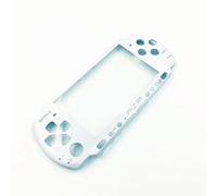 New Replacement Front Faceplate Shell Case Cover For Sony PSP 3000 3001 3002 3003 White.