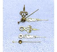 New Replacement Gold Metal Clock Hands for Quartz Clock Movements (24mm -130mm) - Press Fit - Craft - Fix/DIY (50mm Gold Ornate)