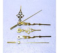 New Replacement Gold Metal Clock Hands for Quartz Clock Movements (24mm -130mm) - Press Fit - Craft - Fix/DIY (98mm Gold Ornate)