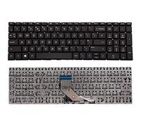 New Replacement Keyboard For HP 250 G7 / 255 G7 / 256 G7 UK Layout Non-Backlit Laptop Black Keyboard (Without Frame) - Sold By Wikiparts
