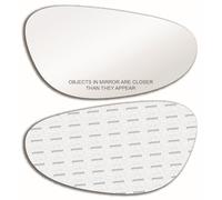 New Replacement Mirror Glass with FULL SIZE ADHESIVE for PORSCHE 996 911 Boxster Passenger Side View Right RH