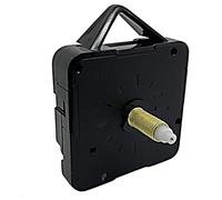 New Replacement Non Ticking Quartz (Sweep) Clock Movement Mechanism Motor - DIY - Fittings - Various Sizes (Long - Gold Thread 15mm - Total Length 21mm)