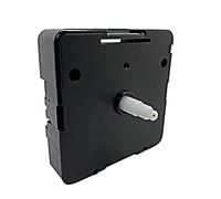 New Replacement Quartz Plastic Shaft UTS German Black Clock Movement Mechanism Motor (16mm Shaft - Faces Up To 4-8mm)