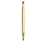 New Retractable Lip Brush Double-headed Cosmetic Eyeshadow Makeup Tool Golden