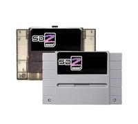 New Rev X Pro SD2 Game Cartridge,16-Bit SNES/SFC, Compatible with Super Famicom,SNES Game Cart 16GB TF Card,5000+ Games,Save Feature