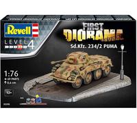 New Revell 03298 1:76 First Diorama Set - Sd.Kfz. 234-2 Puma Tank