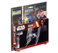 Revell 63605 Model Set TIE Fighter 1:110 Scale Unbuilt/Unpainted Plastic Model Kit with Accessories