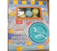 New Reward Vending Machine Dispenses Small Prizes Or Treats As Rewards for Good Behavior, Learning Achievements Or Chores, Brightly Colored and Easy to Use, Keeping Children Entertained.