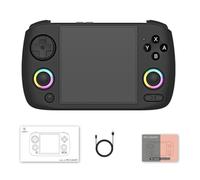 New RG CubeXX Handheld Game Console,Retro Handheld Game Console,4.0 Inch Screen Linux System,Support 2.4G Wireless Gamepad TV Output 5G WIFI Bluetooth 4.2 Black