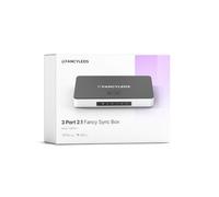New RGBW 3 HDMI 2.1 Fancy Sync Box Streaming Media Syncing Device with 3 HDMI Ports, 4K 120Hz, HDR, and Movie Support (for 70" to 95" TVs)