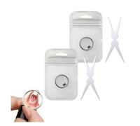 New Ring-Shaped Cat Eye Magnet for Nails,Strong Nail Magnet Tool,Y & Rin-gMagnet(Wide Beam,Heart,French),Portable Hollow Circular Cat Eye for Home DIY, Beginners & Nail Artists (2PC)