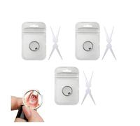 New Ring-Shaped Cat Eye Magnet for Nails,Strong Nail Magnet Tool,Y & Rin-gMagnet(Wide Beam,Heart,French),Portable Hollow Circular Cat Eye for Home DIY, Beginners & Nail Artists (3PC)