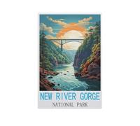New River Gorge National Park,Jigsaws Puzzles 1000 Pieces Classic Jigsaws Educational Games Toys,Best Gift for Adults and Kids(38x26cm)-AM13