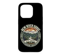 New River Gorge National Park West Virginia Adventure Badge Case for iPhone 15 Pro