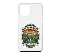 New River Gorge National Park West Virginia Bridge Retro Art Case for iPhone 12 mini