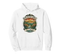 New River Gorge National Park West Virginia Bridge Retro Art Pullover Hoodie