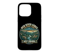 New River Gorge National Park West Virginia Retro Bridge Art Case for iPhone 15 Pro Max